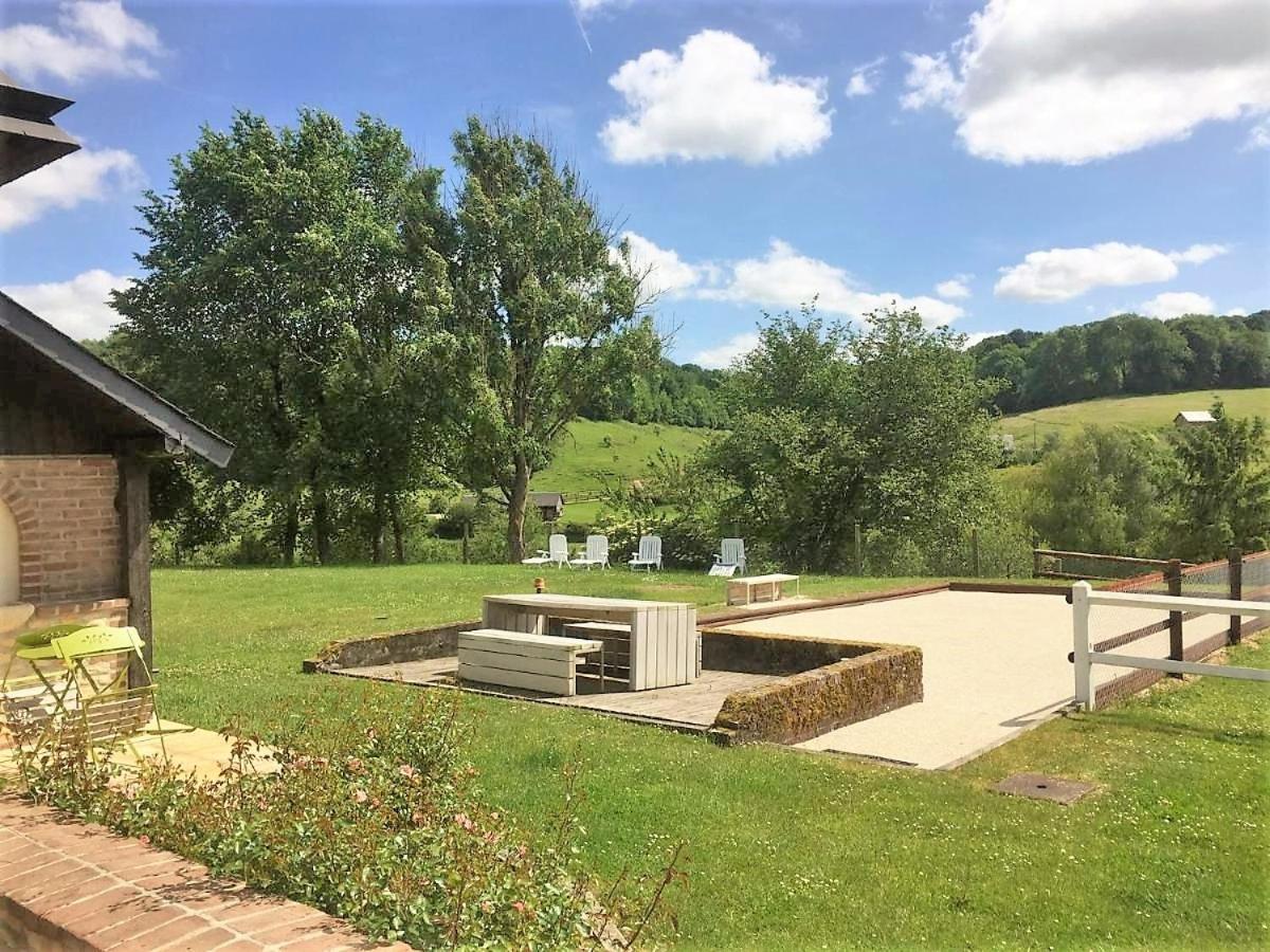 Hermival-les-Vaux Le Gite Marguerite - Calvados : Vue Panoramique Sur La Normandie מראה חיצוני תמונה